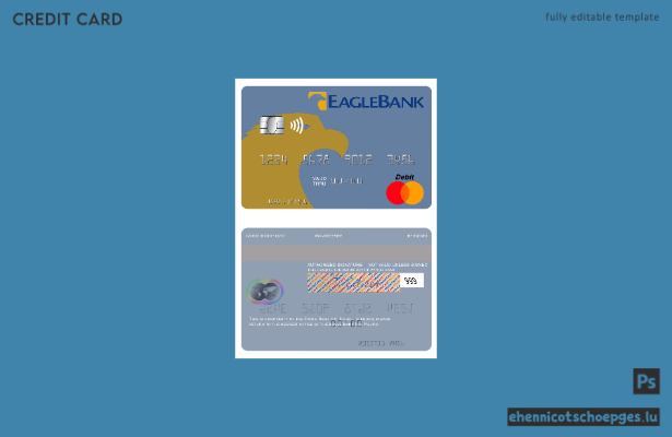 Vorschau auf eine Mastercard der Nauru Eagle Bank Inc.